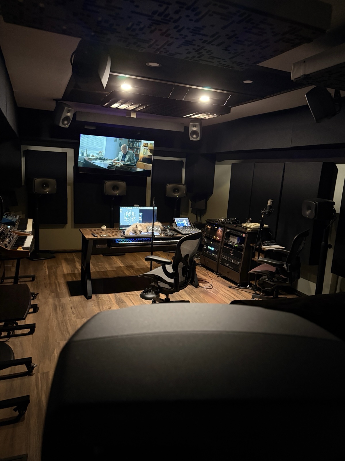 The Sloss Audio mix room